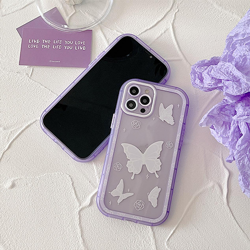 Schmetterling gemalter Handy-Kasten